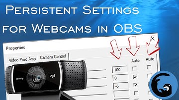 How to Permanently Change OBS Webcam Settings for Logitech