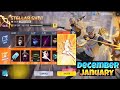 FULL REVIEW OF DECEMBER MONTH BOOYAH PASS | FREE FIRE NEW BOOYAH PASS | FULL REVIEW BUNDLE &amp; EMOTE