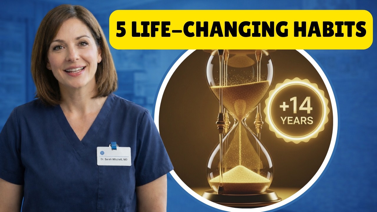 5 Life-Changing Habits That Add 10 Years to Your Life (Harvard Study)
