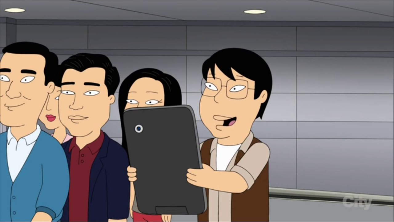 Family Guy Giant Samsung phone Kia car YouTube