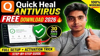 Quick Heal Antivirus FREE Download 2026 🔥 Full Setup + Activation Trick (100% Working) #antivirus screenshot 3