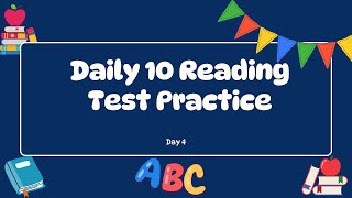 Help Your 3rd Grader Pass Reading Tests! 📚 Daily Pause & Read Routine: Day 4