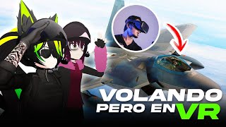 PILOTAR UN AVION PERO EN REALIDAD VIRTUAL | VTOL VR screenshot 2