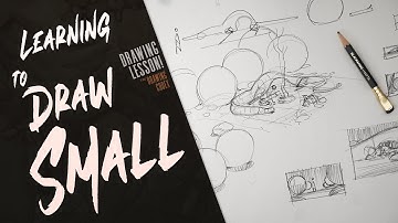 Create Epic Scenes With Tiny Drawings! | Illustration - Comics - Manga