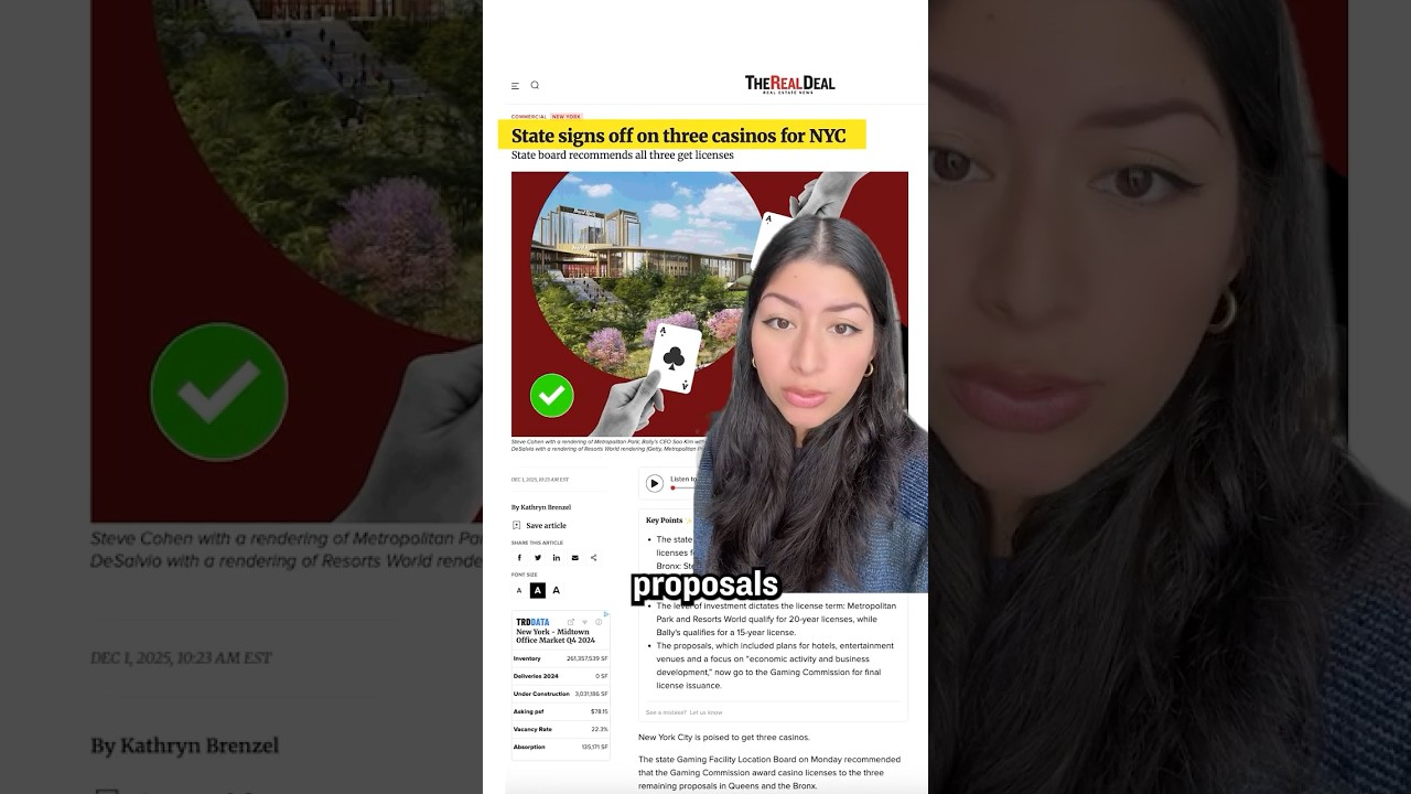 Штат одобрил строительство трёх казино в Нью-Йорке | TRD News
