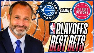Will Detroit Bounce Back in Game 2? Magic vs Pistons BEST Bets | Wednesday NBA Playoffs