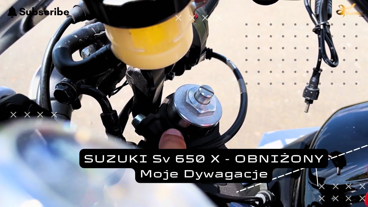 Obniżony Suzuki Sv 650X