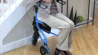 Flight 3-Wheel Rollator | Goldviolin.com