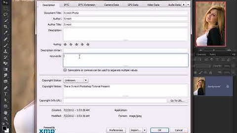55 Adobe Photoshop Cs6 tutorial in bangla File Menu  info