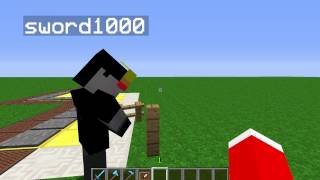 Minecraft - Hilarious Item Frame Glitch
