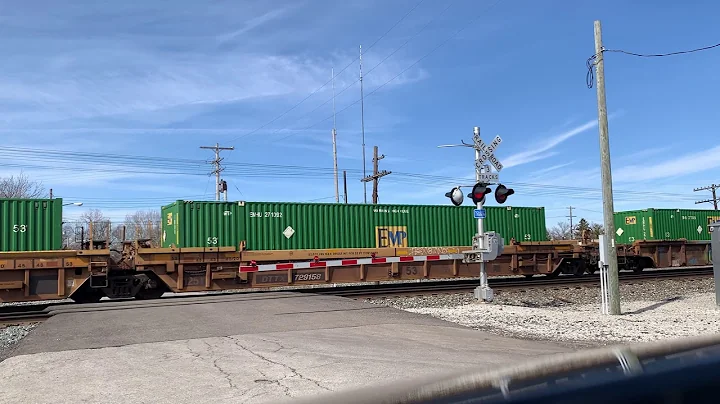 NS 8099 Southern Heritage Unit leads Norfolk Southern 218 at Cooke Rd. 3-12-21