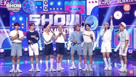 ⚡️STRAY KIDS GOT THEIR 1ST WIN FOR ‘Thunderous!’ [Show Champion] 210901(Speech)
