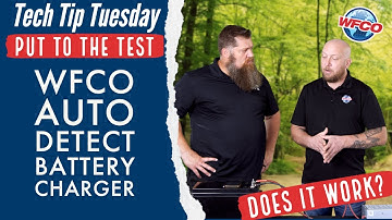 WFCO auto detect battery charger, does it actually work?