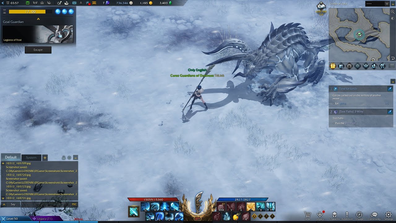 Lost Ark Tier 1 Guardian Legioros of Frost Solo Guide