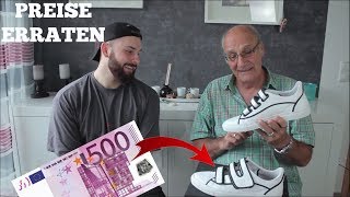 Mein OPA errät KLEIDUNGSPREISE | Saint Moré