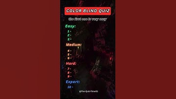 Are you a Color Blind? 🧮 #shorts