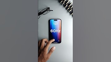 iPhone 60Hz vs Androids 120Hz 😱#shorts