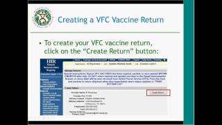 VFC Vaccine Returns and Wastage Webinar 2017-07-25