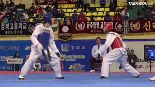 2012 gyeongju korea open Semi Final Male Senior 2  54Kg Bae Sung Hyun vs Kim Hyun Gon