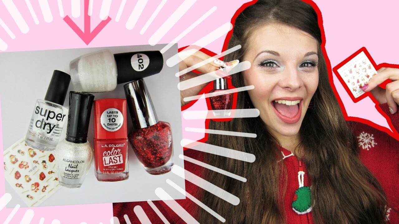 Cheap Christmas Nail Essentials For Beginners! ~CheapNails - YouTube