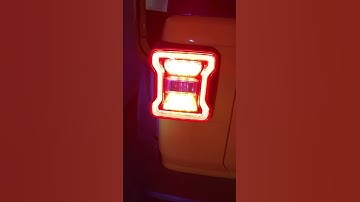 JLU Euro-spec LED tail lights - STOP + TURN SIGNAL