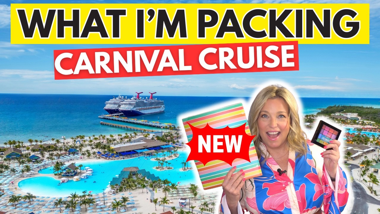 Как я собираю вещи для 10-дневного круиза на лайнере Carnival | Карибское море