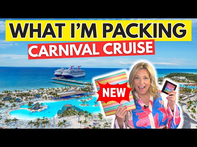 How I Pack for a 10-Night Carnival Cruise | Caribbean