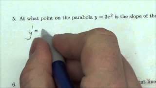 Math 31 Derivatives Review #5