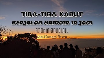 PENDAKIAN GUNUNG LAWU via CEMORO SEWU | JALUR PALING RAMAH PEMULA