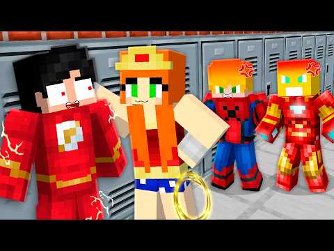 First Day at HERO School in Minecraft!