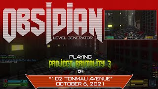 Obsidian Level Generator - 5th October, 2021 - An Urban Map on Project Brutality 3