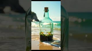 This Bottle Holds A Secret Beach World!