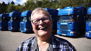 Größte LKWs Deutschlands: 100 Scania XXL Trucks Spedition Barth  Stellenangebot LKW Fahrer