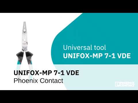 Multifunctional pliers - UNIFOX-MP 7-1 VDE