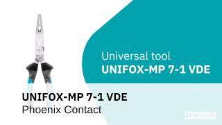 Multifunctional pliers - UNIFOX-MP 7-1 VDE