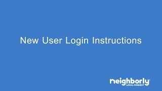 New User Login