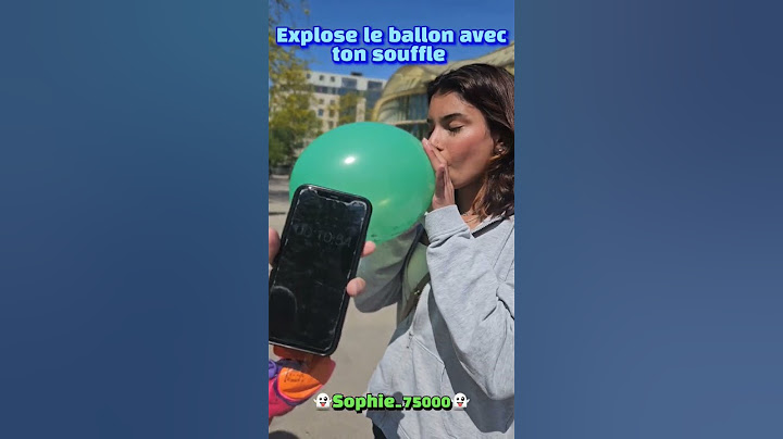 explose le ballon avec la force de ton souffle en 15 secondes - defis #defis #experiencesociale
