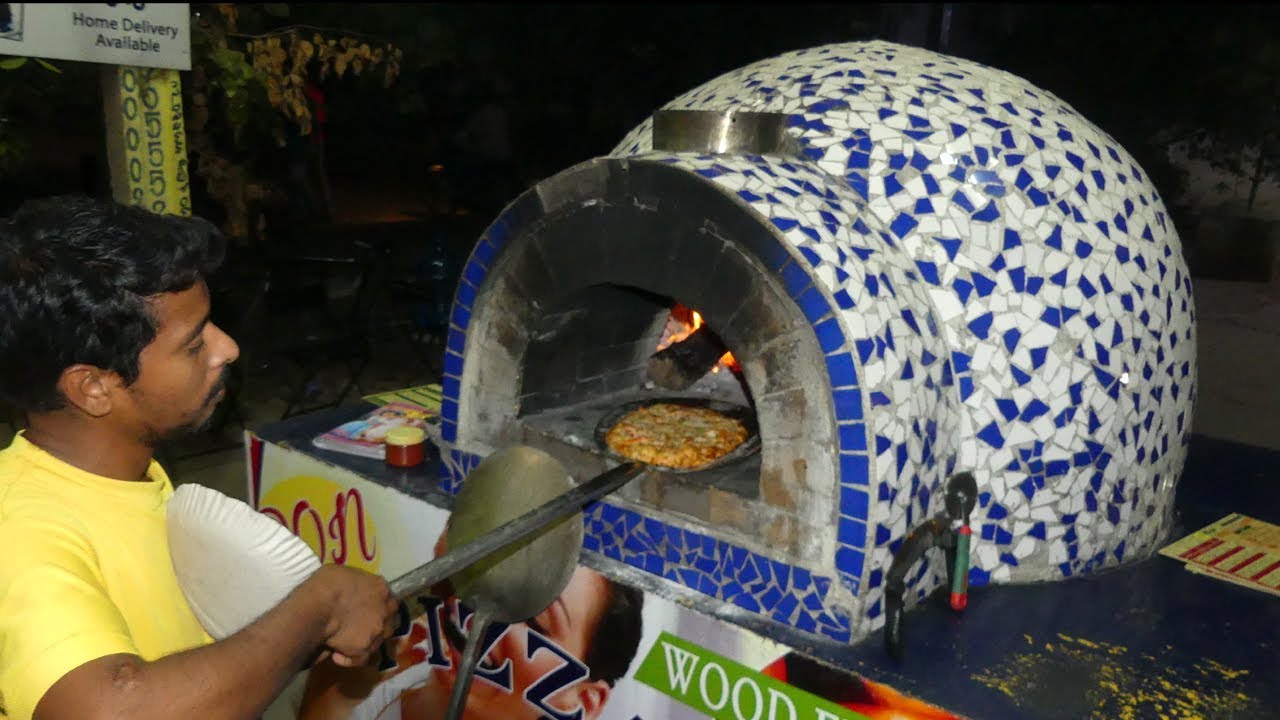 #NeverSeenBefore | Wood Fired Pizza | Ladino Garden Pizza | Rare Street Food All Around the World | STREET FOOD