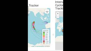 International Hurricane / Cyclone / Typhoon Tracking Map on 3rd April - Cyclocane.com