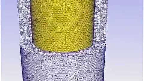Mesh of a filter with OpenFOAM