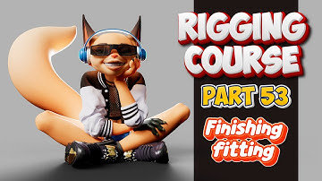 Rigging with Advanced Skeleton - Part 53 - Finishing face fitting