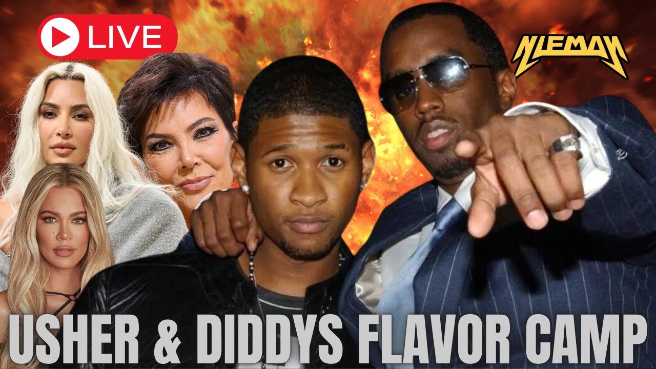 Usher x The Kardashian & Diddys FLAVOR CAMP Live Reactions