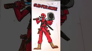 Drawing Deadpool #comics