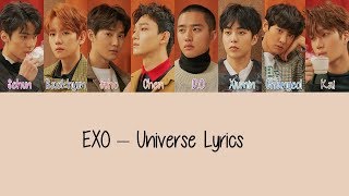 EXO – Universe [Hang, Rom & Eng Lyrics] @kpoplyrics6140