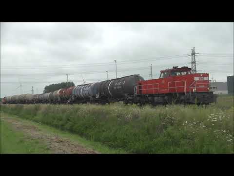 Treinen in Moerdijk 28 07 2021