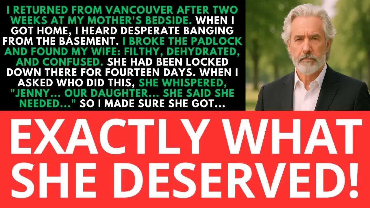 I Returned From My Mother's Bedside And Found My Wife Locked In Our Basement; Our Daughter Had