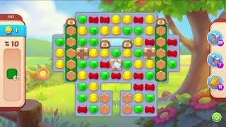 Homescapes 581 Level - 10 moves - NO BooSTERS