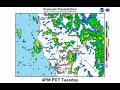 Valley Hail and Heavy Rain, Sierra Heavy Snow today and tonight