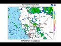 Valley Hail and Heavy Rain, Sierra Heavy Snow today and tonight