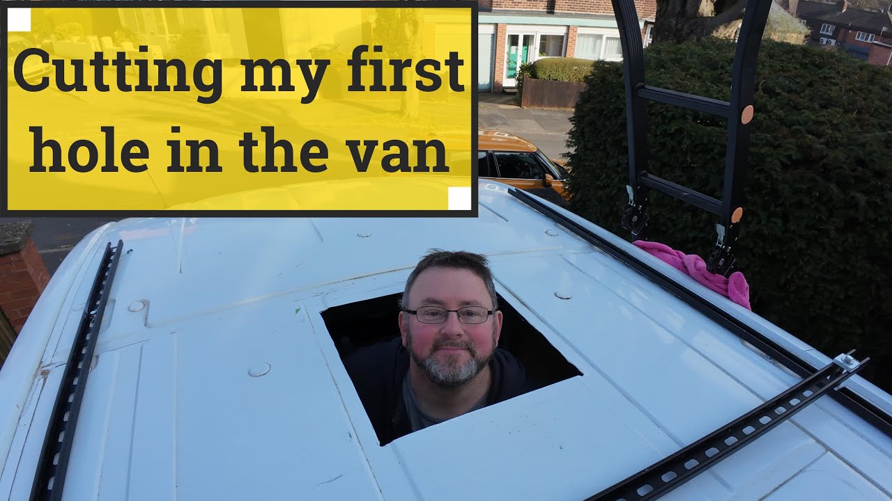 Как установить вентилятор MaxxAir Fan Deluxe в фургон Ford Transit